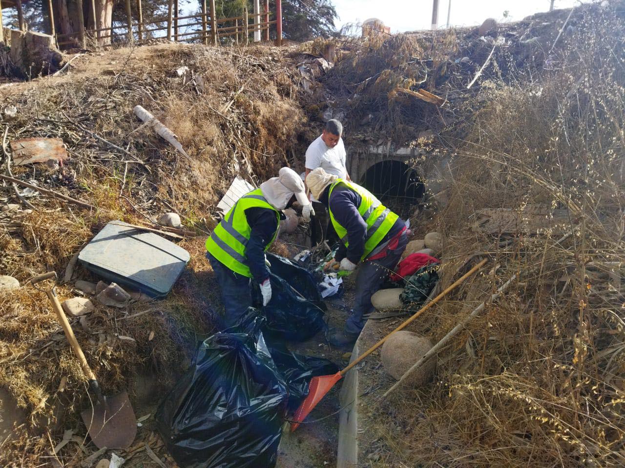 Ante posibles precipitaciones, municipio continúa trabajos preventivos en la comuna
